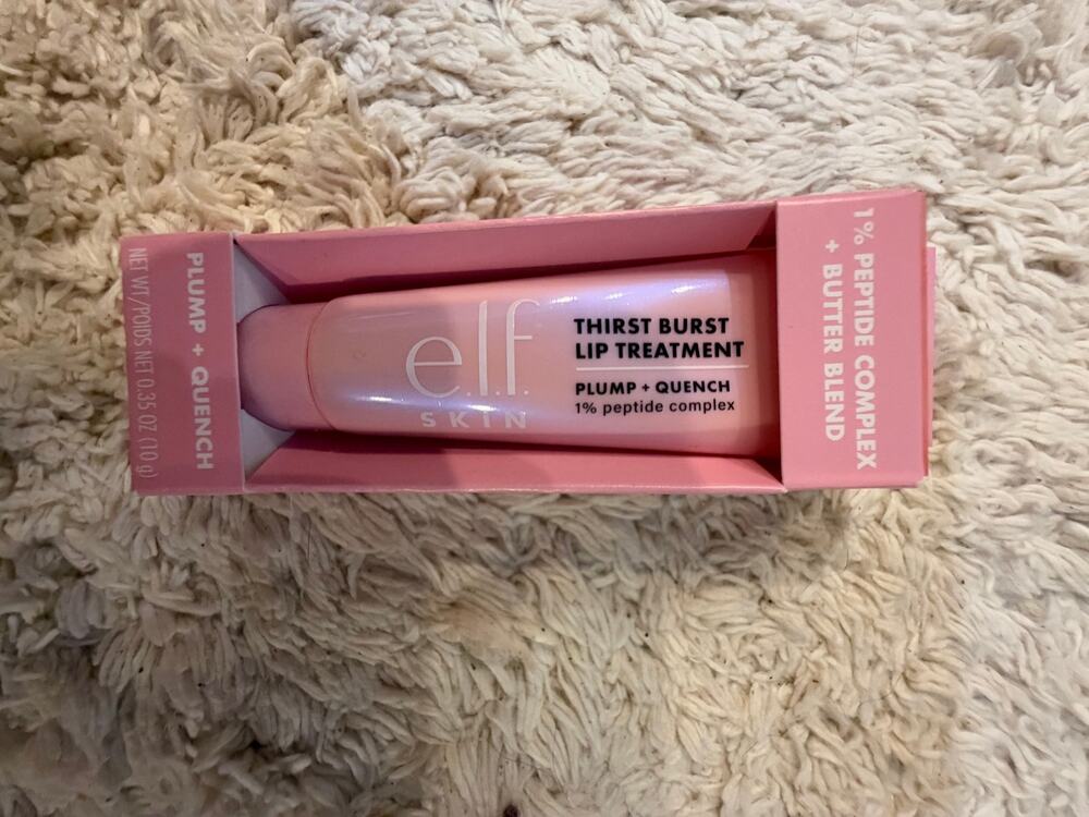 Elf Thirst Burst Lip Treatment Plump & Quench 1% Peptide Complex 10g.